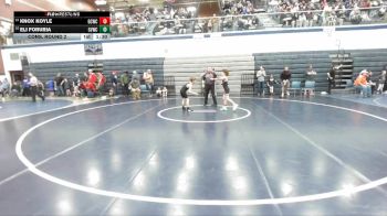 77 lbs Cons. Round 2 - Knox Koyle, Gooding Cobra Wrestling Club vs Eli Foruria, Garden Valley Wrestling Club