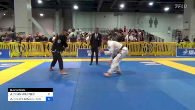 JOSEPH DEAN WARNER vs ANDRÉ FELIPE MACIEL FREIRE 2023 American National IBJJF Jiu-Jitsu Championship