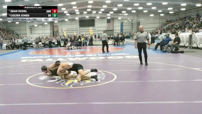 4 - 165 lbs Cons. Semi - Sean Hodel, James Wood vs Colten Jones, Woodgrove