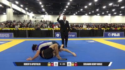 Benjamin Henry Monje vs Robert B Apostolos 2025 World IBJJF Jiu-Jitsu No-Gi Championship