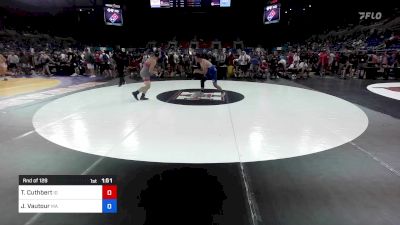 165 lbs Rnd Of 128 - Tate Cuthbert, ID vs Jack Vautour, MA