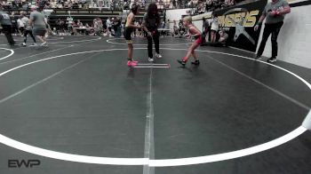 67 lbs Consi Of 8 #2 - Bree Johnson, Standfast OKC vs Myla Dennis, OKC Saints Wrestling