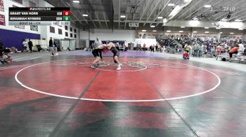 174 lbs Champ. Round 1 - Jeraimiah Nyberg, Graceland University vs Grant Van Horn, Central Missouri