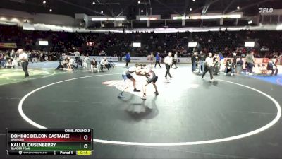 113 lbs Cons. Round 3 - Kallel Dusenberry, Glacier Peak vs Dominic Deleon Castaneda, Granger