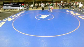 126 lbs Champ. Round 2 - Lukas Quartz, Unattached vs Alonte Lorek, Unattached