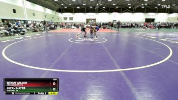 190 lbs Cons. Round 1 - Bryan Wilson, Arkansas City HS vs Micah Mayer, Goddard HS