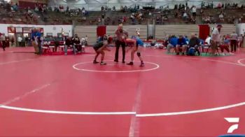 116 lbs Cons. Round 4 - Nakeeya Riley, Warren Wrestling Academy vs Chloe Franks, Jennings County