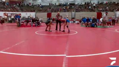 116 lbs Cons. Round 4 - Nakeeya Riley, Warren Wrestling Academy vs Chloe Franks, Jennings County