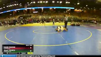 138 lbs Quarterfinal - David Panone, Lassiter H.S. vs Isaac Church, Charlotte Hs