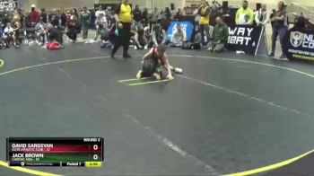 52 lbs Round 2 (4 Team) - Jack Brown, Cardiac Kids vs DAVID SARGSYAN, Elite Athletic Club