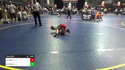 75 lbs Round Of 16 - Roc Fabri, West Chester vs Brennen Minier, Wyalusing