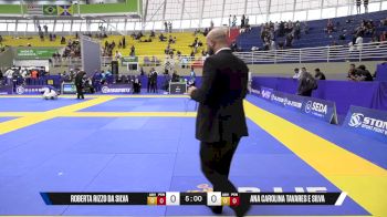 Ana Carolina Tavares E Silva vs Roberta Rizzo Da Silva 2025 Brasileiro Jiu-Jitsu IBJJF