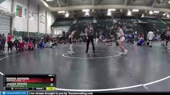 90 lbs Finals (2 Team) - Kieran Akerson, Nebraska Titans vs Jaxsen Draves, G.I. Grapplers Gold