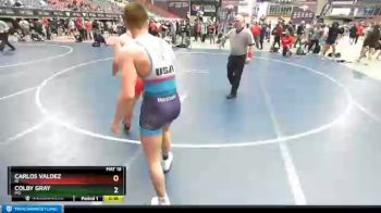 145 lbs 5th Place Match - Carlos Valdez, ID vs Colby Gray, MO