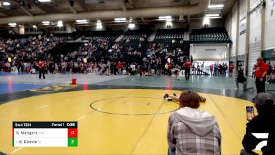 103-113 lbs Cons. Round 3 - Brooklyn Glende, Sedgwick County vs Skilynn Mangers, Hastings Wrestling Club