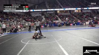 55 lbs Semifinal - Caleb De Los Reyes, WTC vs Matthew Salas, Ulysses WC