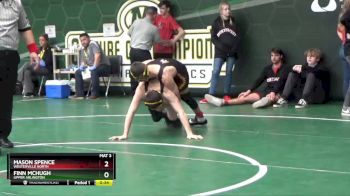 113 lbs Cons. Round 2 - Mason Spence, Westerville North vs Finn McHugh, Upper Arlington