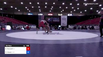 78 lbs 5th Place - Ashton Buswell, California vs Dustin Howa, Las Vegas Wrestling Club