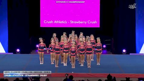 Crush Athletics - Strawberry Crush [2026 L3 Junior - Flex - D2 - Medium Semis] 2026 The D2 Summit