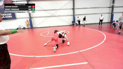 90 lbs Rr Rnd 2 - Carter Rapsey, Central PA vs Brody Finnegan, Ohio Titan Blue