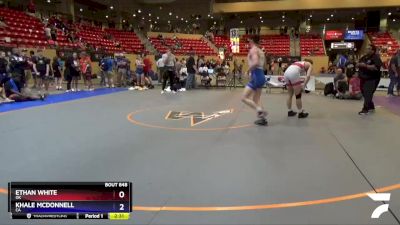 170 lbs Cons. Round 4 - Ethan White, OK vs Khale McDonnell, CA