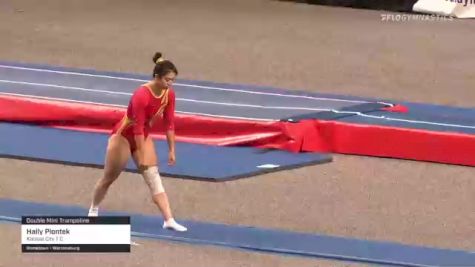 Hally Piontek - Double Mini Trampoline, Kansas City T C - 2021 USA Gymnastics Championships
