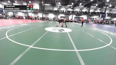 285 lbs Round Of 32 - Jim Biccum, South Jefferson vs Cashmeire Curtis, Fdr Hyde Park