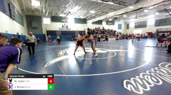 285 lbs Quarterfinal - Malikai Colon, Timberlane vs Jimmy Brown, Nashua South