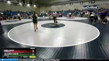 150 lbs Quarterfinal - Victoria Carlin, Reedley vs Drea Smith, Clovis East