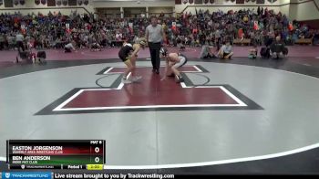 S-10 lbs Cons. Round 1 - Easton Jorgenson, Waverly Area Wrestling Club vs Ben Anderson, Indee Mat Club