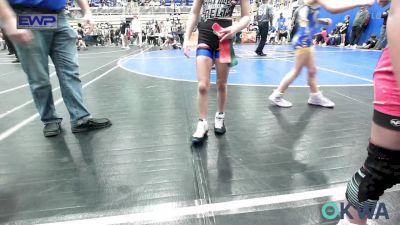 54 lbs Semifinal - Bryton Mason, Cowboy Wrestling Club vs Naomi Smith, Kingfisher