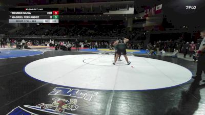 285 lbs Cons. Round 4 - Reuben Musa, Cosumnes Oaks vs Gabriel Fernandez, Elk Grove