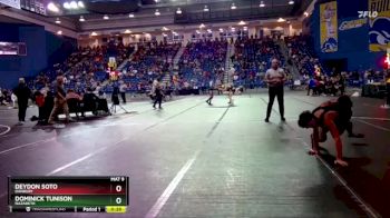 132 lbs Cons. Round 1 - Dominick Tunison, Nazareth vs Deydon Soto, Danbury