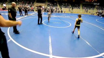 67 lbs Consi Of 4 - Zaine Heisey, Broken Arrow Wrestling Club vs Judd Freeman, Dark Cloud Wrestling Club