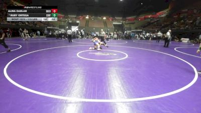 115 lbs 3rd Place - Alina Dablan, Buchanan vs Ruby Ortega, Centennial