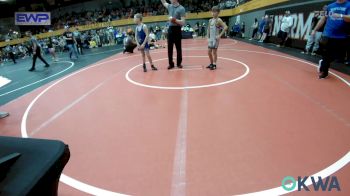 70 lbs Rr Rnd 1 - Jack Stiger, Deer Creek Wrestling Club vs Knight Johnson, Bridge Creek Youth Wrestling