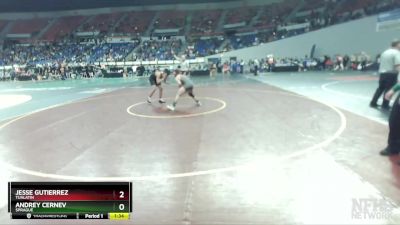 6A-144 lbs 3rd Place Match - Andrey Cernev, Sprague vs Jesse Gutierrez, Tualatin