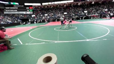 128 lbs Champ. Round 2 - Ellie Guilliam, TIN3 vs Zoey Schnipke, WTW3