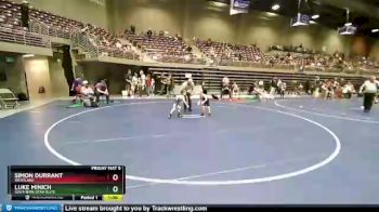 43 lbs 5th Place Match - Simon Durrant, Westlake vs Luke Minich, Southern Utah Elite