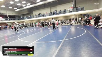 110 lbs Quarters & 1st Wb (16 Team) - Hudson Tatton, Ravage vs Nash Johnston, Sanderson Wrestling Academy