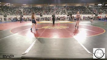 130 lbs Round Of 16 - Sophia Webb, Sulphur vs Ella Brown, Choctaw Jh