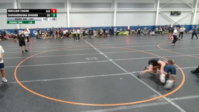 120 lbs Cons. Round 2 - Maclain Chase, Unattached vs Shivakrishna Dhondi, Solon HS