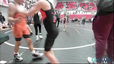 61 lbs Round Of 16 - Emmett Jerry, Rough Riders vs Decker Thaxton, Blanchard Wrestling Club