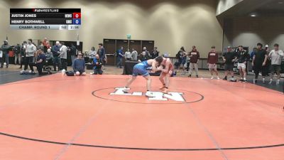 130.7-133.1 lbs Champ. Round 1 - Justin Jones, Hewc vs Henry Bothwell, Grit Mat Club