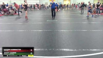 160 lbs Round 1 - Kayden Harrington, Va Elite vs Wyatt Cooper, Gorilla Grapplers