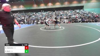 150 lbs Semifinal - Gabriel Gallardo, Sahuarita vs Noah Bull, Layton