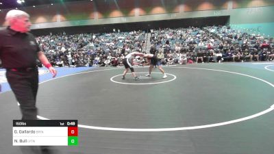 150 lbs Semifinal - Gabriel Gallardo, Sahuarita vs Noah Bull, Layton