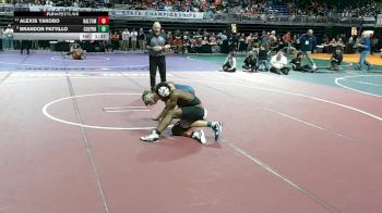 6A 126 lbs Champ. Round 1 - Alexis Yakobo, Haltom City Haltom vs Brandon Pattillo, Conroe Woodlands College Park