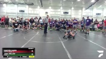 52 lbs Round 1 (8 Team) - Sawyer Oakes, ACES Of Spades vs Josh Mellon, Forge