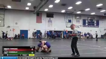 174 lbs Cons. Round 2 - Matt Connolly, Loras vs Brock Timmons, Loras